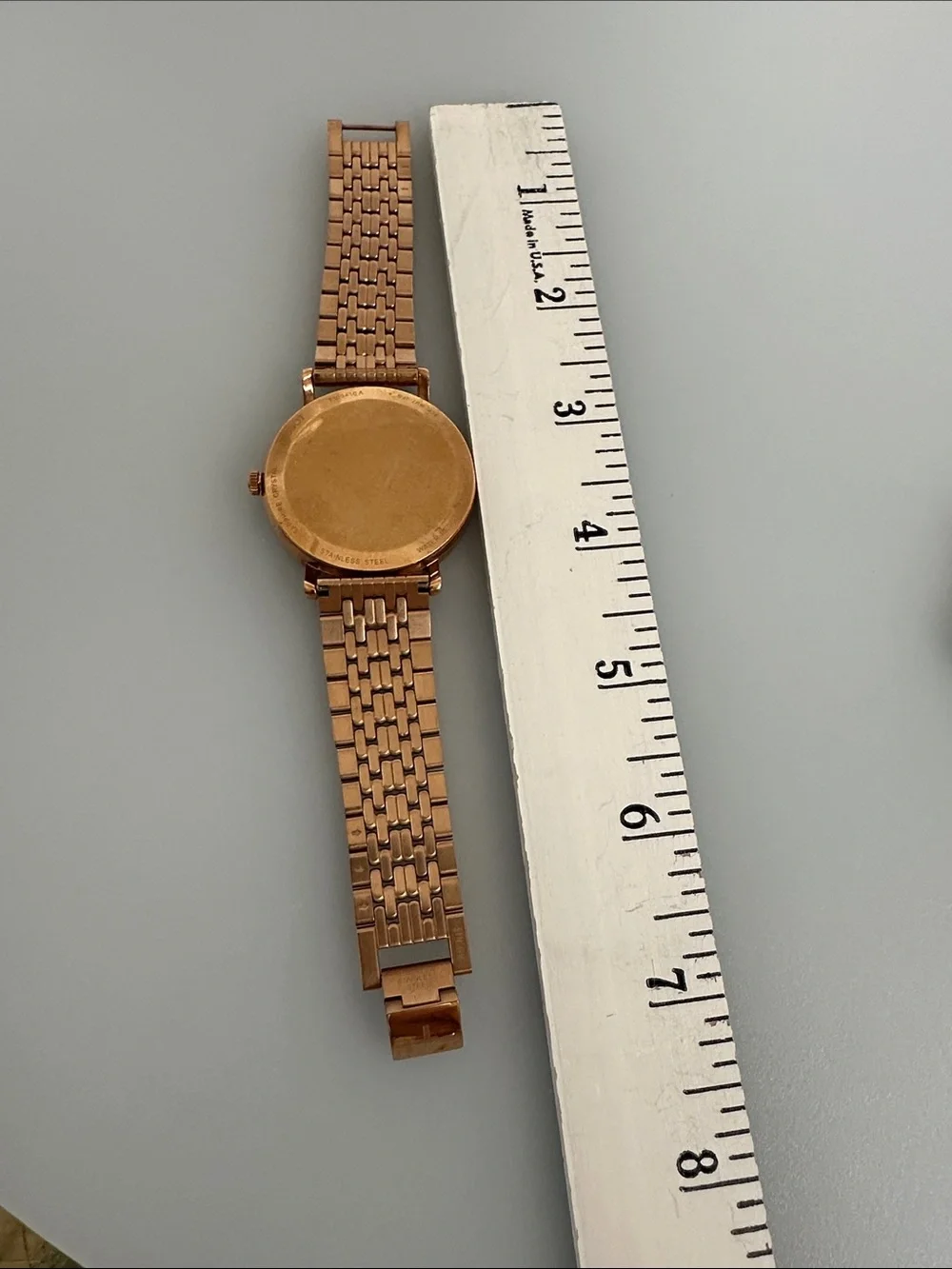 Tissot Rose Gold Bracelet Watch with White Dial